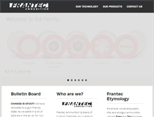 Tablet Screenshot of frantecusa.com